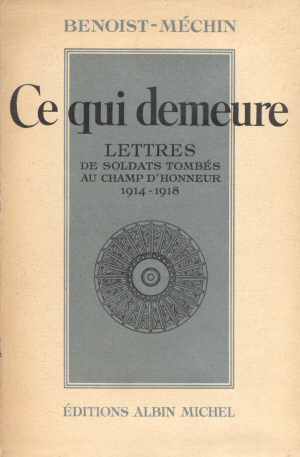 Ce qui Demeure (Benoist-M�chin - Ed. 1942)